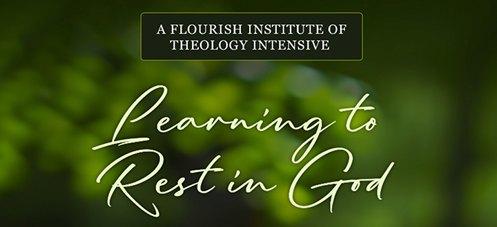 Learning To Rest In God Seminar