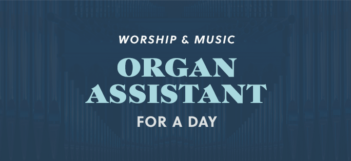 Organ Assistant for a Day