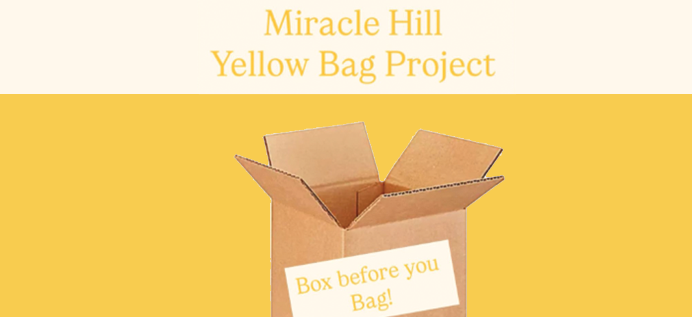 Miracle Hill Yellow Bags